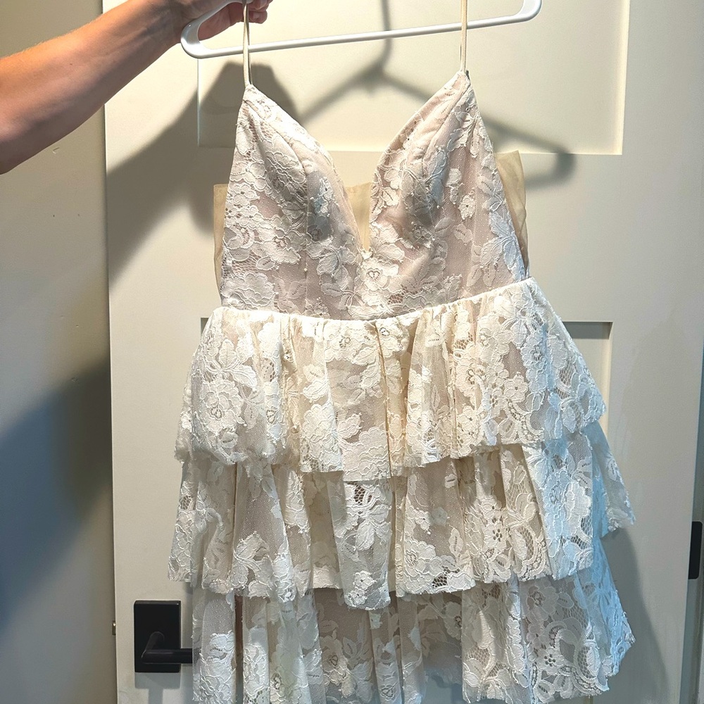 Hailey Paige X BHLDN Wedding Dress mini